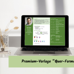 Dein Dossier mit Wow-Effekt - Premium-Vorlage "Querformat"